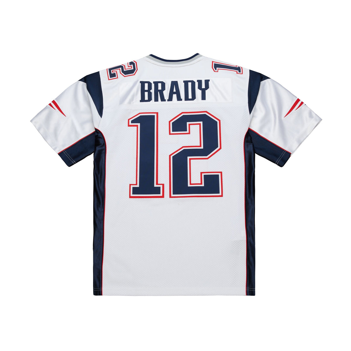 New England Patriots Tom Brady White 2000 Authentic Jersey