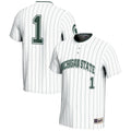 #1 Michigan State Spartans GameDay Greats Lightweight Softball Jersey - White
